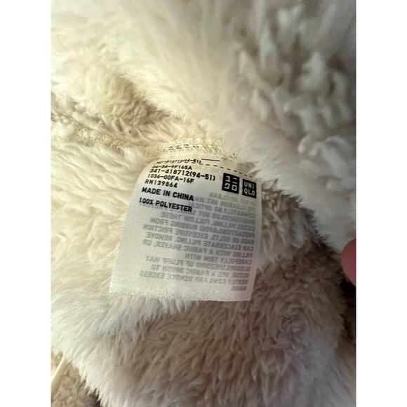 UNIQLO Men’s Full Zip Fleece Jacket Size M - Picture 3 of 3